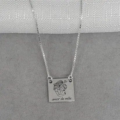 GARGANTILHA AMOR DE MÃE (MENINO)